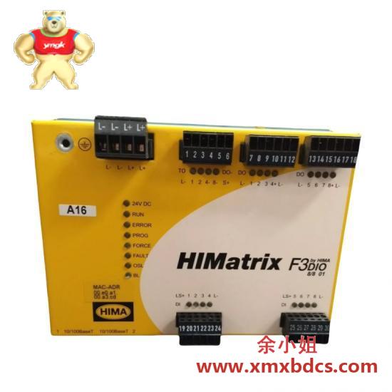 HIMA Hima F3 DIO 8/8 01 控制模块