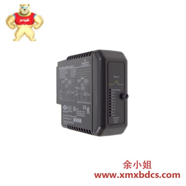艾默生 KJ3222X1-BA1 DeltaV™ 模拟输入卡