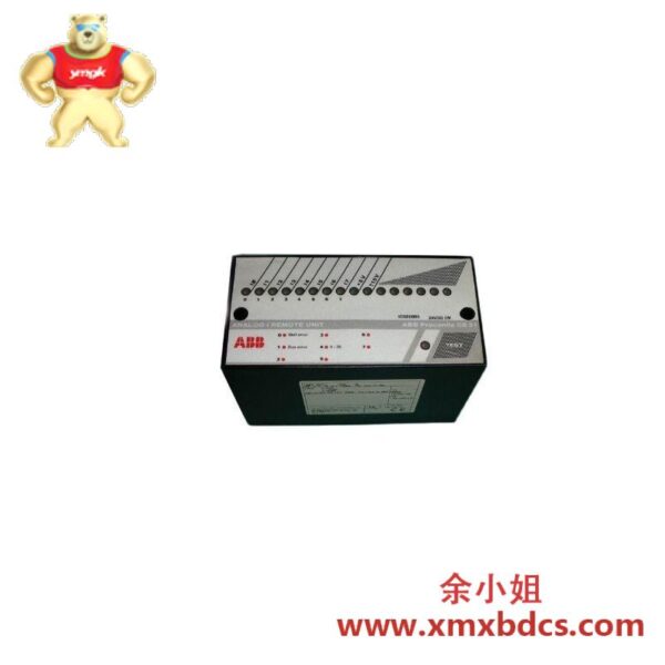 ABB ICSE08B5 远程模拟单元，工业自动化模块