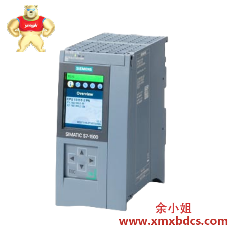 siemens_6es7515-2tn03-0ab0_central_processing_unit_with_1_5_mb_work_memory.png 西门子 SIMATIC S7-1500 CPU 6ES7515-2TN03-0AB0 中央处理器