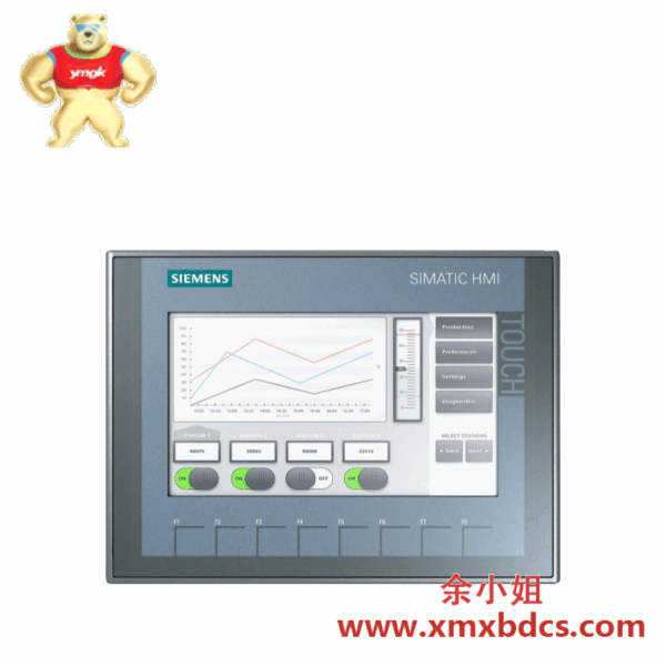 西门子 6AV2123-2MB03-0AX0 SIMATIC HMI KTP1200基本型DP面板