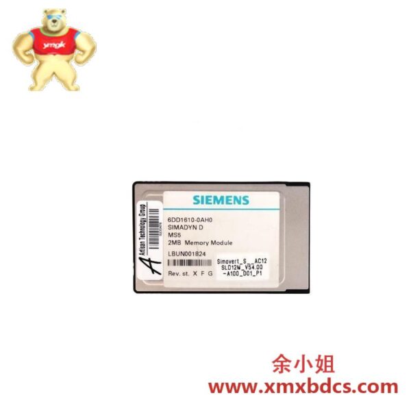 西门子 6DD1610-0AH0 SIMADYN D 存储模块