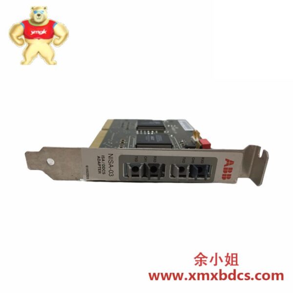 ABB NISA-03光纤接口板，工业级通讯解决方案