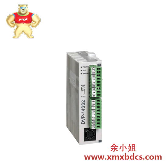 delta_dvp14ss211r_programmable_logic_controller.png DELTA DVP14SS211R 可编程逻辑控制器 8DI/6DO 24VDC 继电器输出模块