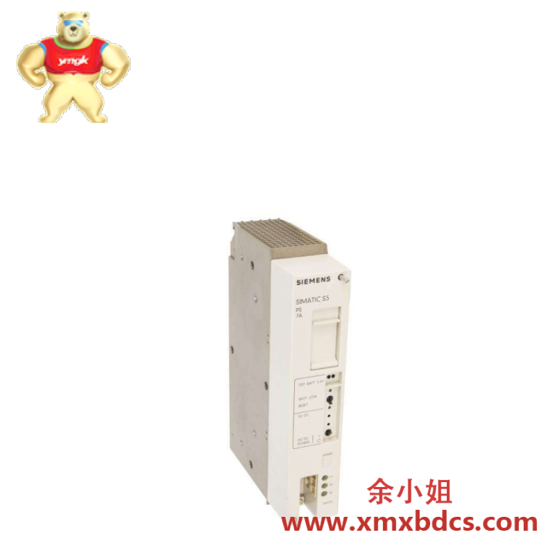 6es5951-7nd21_siemens_power_supply.png 西门子 SIMATIC S5 951 电源模块 无备用电池 24V DC 5V 7/15A