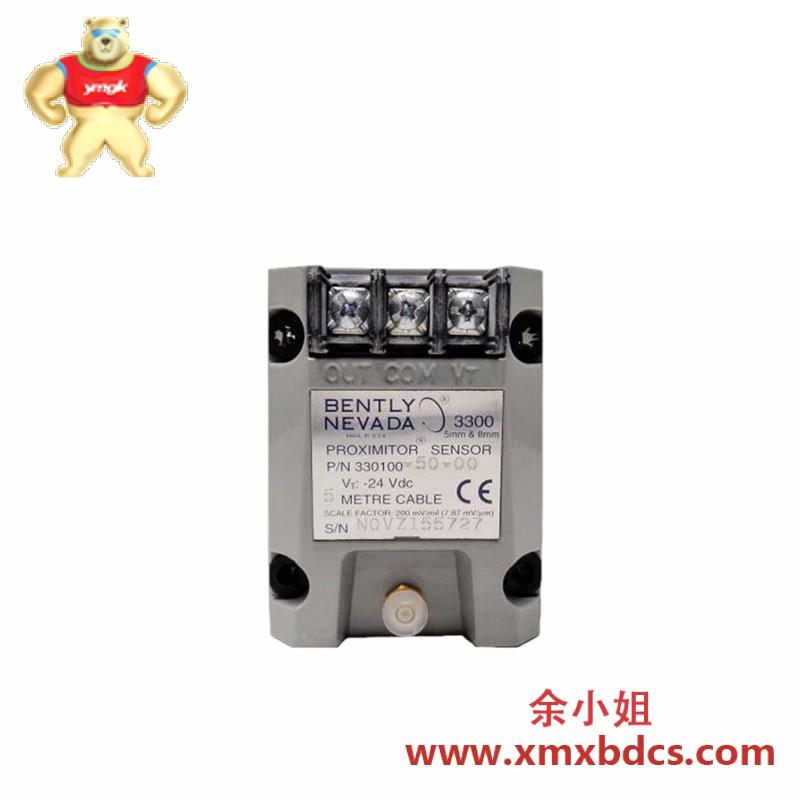 bently_nevada_330100-50-00_proximitor_sensor.jpg Bently Nevada 330100-50-00 高精度电涡流传感器